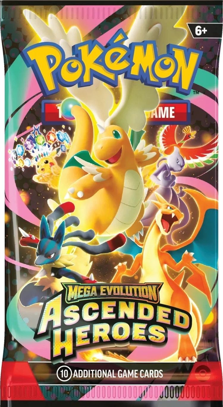 Pokémon Mega Evolution Ascended Heroes Booster Pack imagen 1